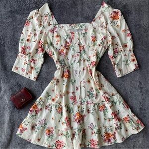 Flowy babydoll coquette dress